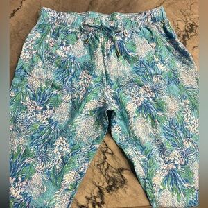 Lilly Pulitzer Taron Linen Pants Ladies Size Medium